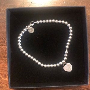 Tiffany mini heart bracelet